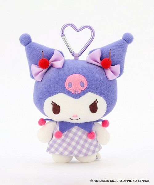 ANY / エニィ キーホルダー・ストラップ | 【サンリオキャラクターズ×ANY KIDS】ファンシー ぬいぐるみチャーム（クロミ）
