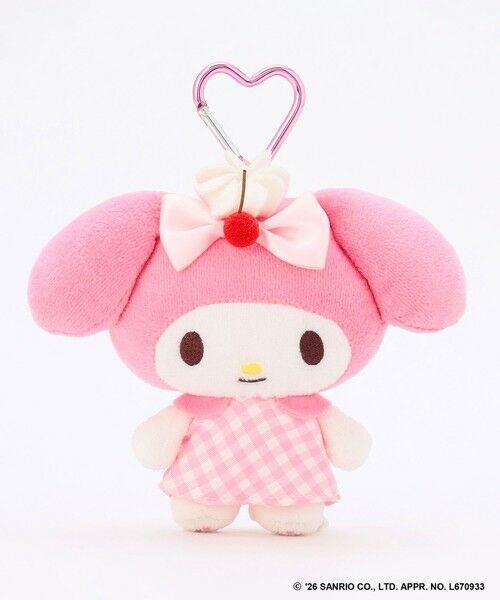 ANY / エニィ キーホルダー・ストラップ | 【サンリオキャラクターズ×ANY KIDS】ファンシー ぬいぐるみチャーム（マイメロディ）