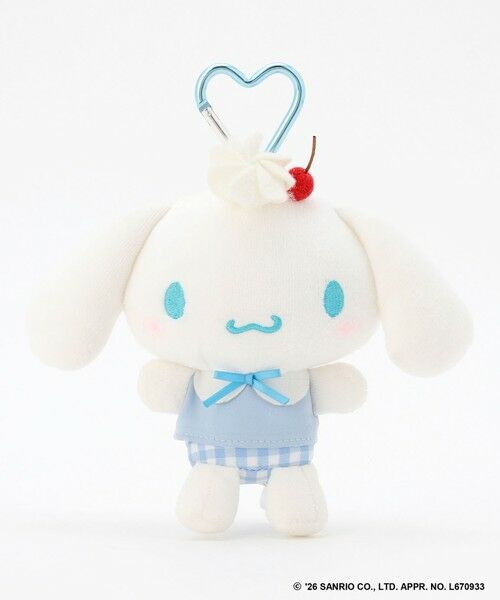 ANY / エニィ キーホルダー・ストラップ | 【サンリオキャラクターズ×ANY KIDS】ファンシー ぬいぐるみチャーム（シナモロール）