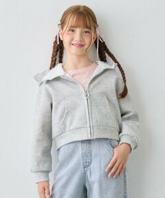 ANY / エニィ パーカー | ムースタッチスウェット フルジップパーカー