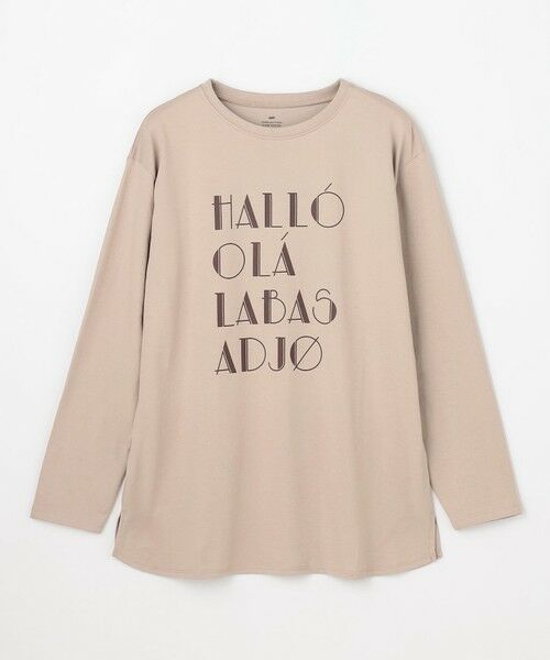 ANY / エニィ カットソー | ロングスリーブロゴＴシャツ | 詳細6