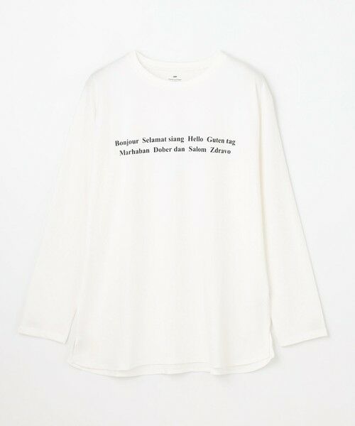 ANY / エニィ カットソー | ロングスリーブロゴＴシャツ | 詳細14
