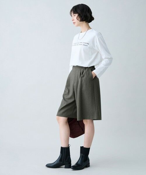 ANY / エニィ カットソー | ロングスリーブロゴＴシャツ | 詳細10
