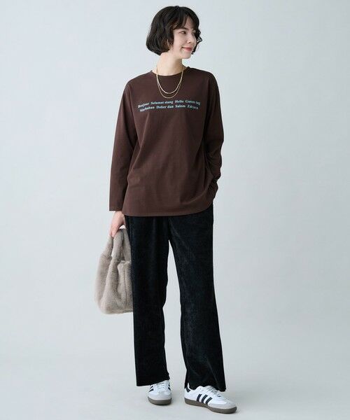ANY / エニィ カットソー | ロングスリーブロゴＴシャツ | 詳細26
