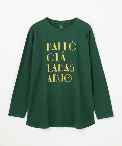 ANY / エニィ カットソー | ロングスリーブロゴＴシャツ | 詳細28