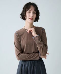 ANY / エニィ カットソー | 配色メロープルオーバー