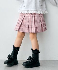 ANY / エニィ ロング・マキシ丈スカート | 【チョコレート シリーズ】チェックプリーツ スカパン