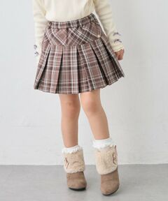ANY / エニィ ロング・マキシ丈スカート | 【チョコレート シリーズ】チェックプリーツ スカパン
