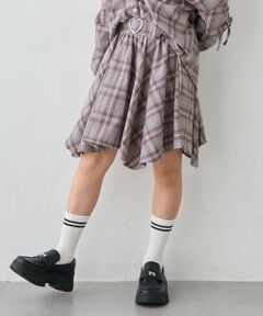 ANY / エニィ ミニ・ひざ丈スカート | イレヘム チェックガーリースカパン