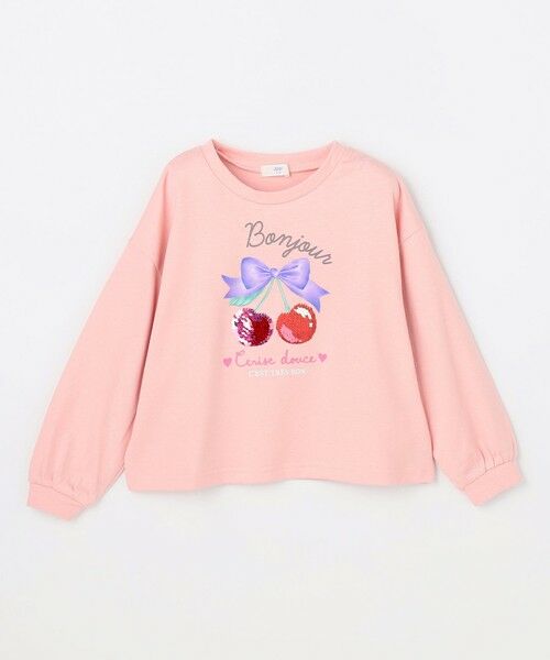 ANY / エニィ カットソー | 【綿100％】ミラクルスパンコール 長袖Tシャツ | 詳細12