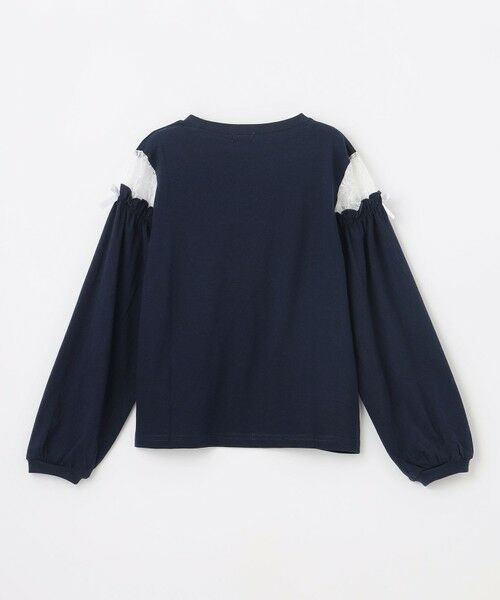 ANY / エニィ カットソー | 【綿100％】肩レース ときめきプリント 長袖Tシャツ | 詳細13