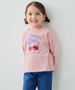 ANY / エニィ カットソー | 【綿100％】ミラクルスパンコール 長袖Tシャツ