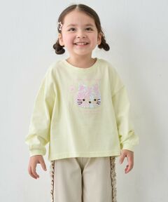 ANY / エニィ カットソー | 【綿100％】ミラクルスパンコール 長袖Tシャツ