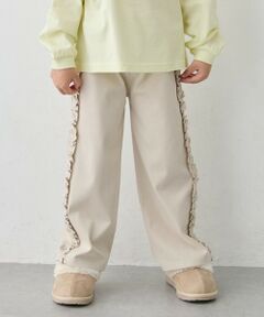 ANY / エニィ その他パンツ | 【ときめきストレッチ】サイドフリル カットパンツ
