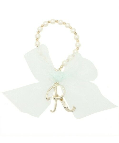 セール イニシャルシフォンリボンバッグチャーム チャーム Any Sis エニィスィス ファッション通販 タカシマヤファッションスクエア