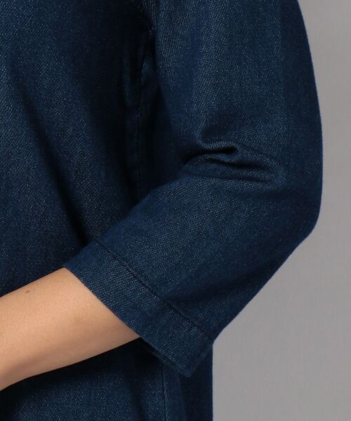 セール Anysis L Aube ニットデニム ワンピース ミニ丈 ひざ丈ワンピース Any Sis エニィスィス ファッション通販 タカシマヤファッションスクエア