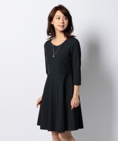 【ネックレス付き】T／Rスプリングフレア　ワンピース