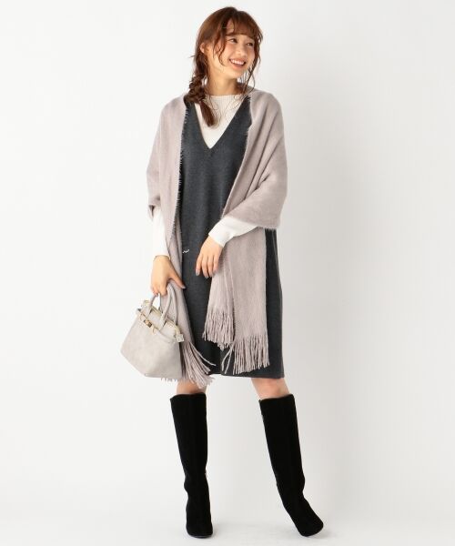 セール 2set クラシカルニット ワンピース ミニ丈 ひざ丈ワンピース Any Sis エニィスィス ファッション通販 タカシマヤファッションスクエア