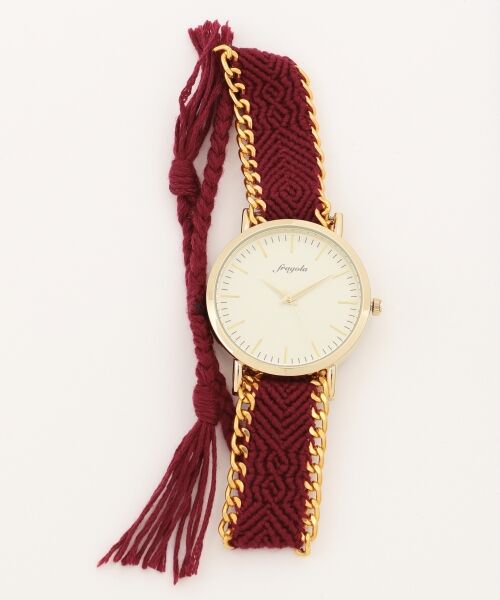 セール】 (L'aube)【WEB限定】アンティークミサンガ ウォッチ（時計） （腕時計）｜any SiS / エニィスィス ファッション通販  タカシマヤファッションスクエア