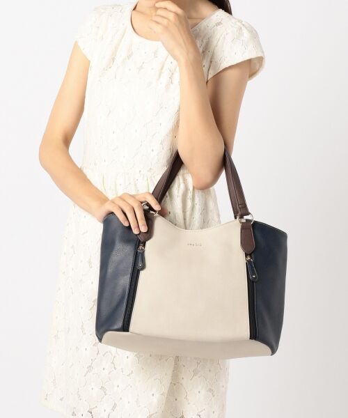 セール サイズ対応 ダブルファスナー トートバッグ トートバッグ Any Sis エニィスィス ファッション通販 タカシマヤファッションスクエア
