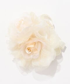 ANY SIS / エニィスィス ブローチ・コサージュ | フェイクパールリボンフラワー コサージュ