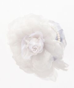 ANY SIS / エニィスィス ブローチ・コサージュ | フェイクパールリボンフラワー コサージュ