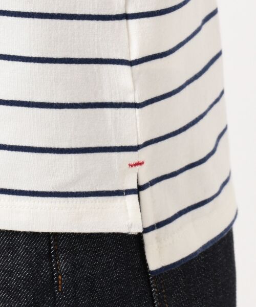 any SiS / エニィスィス Tシャツ | 【UV・防シワ】L'aube フレンチボーダー カットソー（半袖） | 詳細15