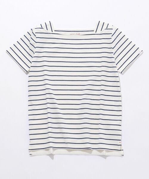 any SiS / エニィスィス Tシャツ | 【UV・防シワ】L'aube フレンチボーダー カットソー（半袖） | 詳細9
