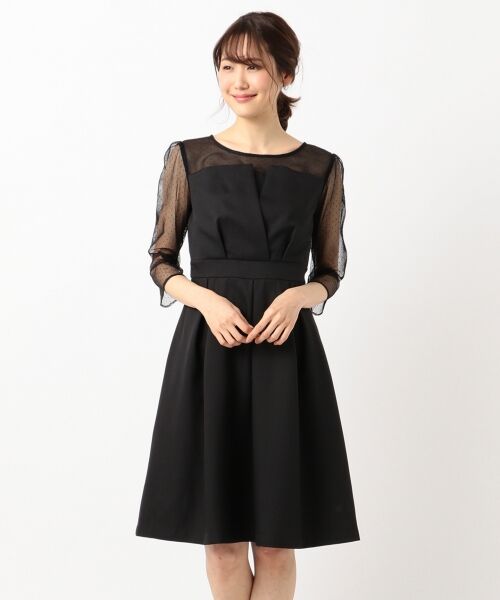 any SiS / エニィスィス ドレス | 【洗える】ビスチェ風ドットチュール ドレス | 詳細4