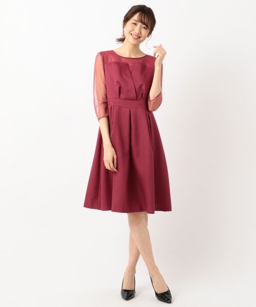 any SiS / エニィスィス ドレス | 【洗える】ビスチェ風ドットチュール ドレス | 詳細8