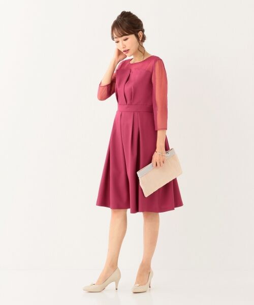 any SiS / エニィスィス ドレス | 【洗える】ビスチェ風ドットチュール ドレス | 詳細6