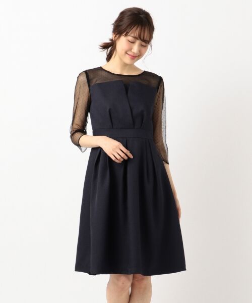 any SiS / エニィスィス ドレス | 【洗える】ビスチェ風ドットチュール ドレス | 詳細22
