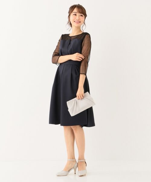 any SiS / エニィスィス ドレス | 【洗える】ビスチェ風ドットチュール ドレス | 詳細19