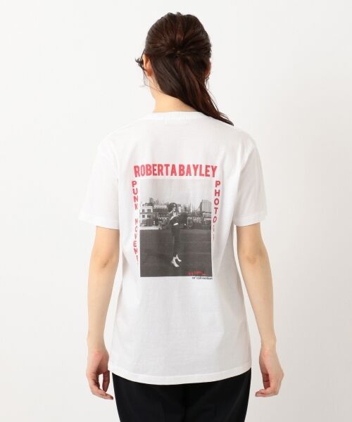 any SiS / エニィスィス Tシャツ | 【L'aube】RobertaBayleyバッグフォト Tシャツ | 詳細4