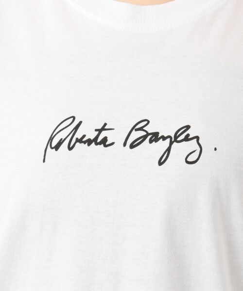 any SiS / エニィスィス Tシャツ | 【L'aube】RobertaBayleyバッグフォト Tシャツ | 詳細9