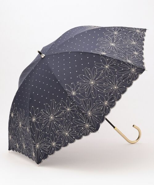 any SiS / エニィスィス 傘 | 【晴雨兼用】フラワーエンブロイダリー パラソル（長傘・折りたたみ傘） | 詳細2