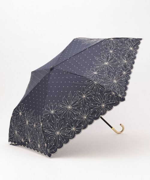 any SiS / エニィスィス 傘 | 【晴雨兼用】フラワーエンブロイダリー パラソル（長傘・折りたたみ傘） | 詳細13