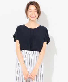 ANY SIS / エニィスィス トップス | 【洗える】リボンスリーブ ブラウス