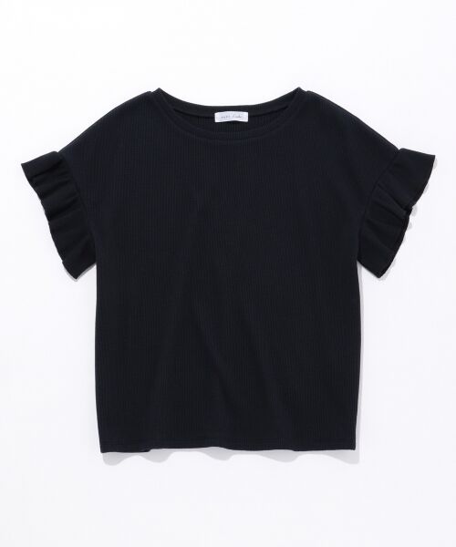 any SiS / エニィスィス Tシャツ | L'aube T/Cワッフル Tシャツ | 詳細4