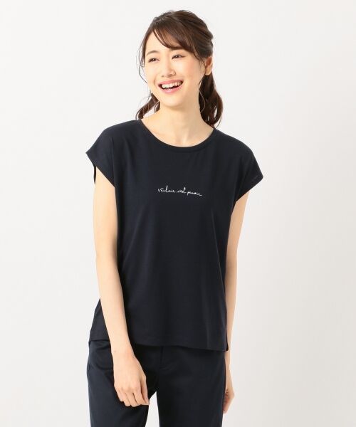 any SiS / エニィスィス Tシャツ | バックプリントロゴ Tシャツ | 詳細8
