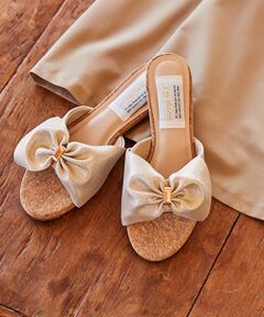 ANY SIS / エニィスィス サンダル | 【歩きやすい】メタルリボンフラット サンダル