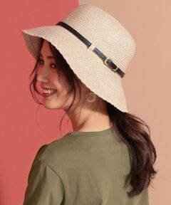 ANY SIS / エニィスィス ハット | 【UVケア＆洗える＆サイズ調整可】ベルトバックルフェミニン ハット