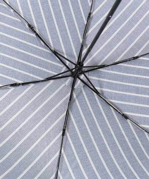 any SiS / エニィスィス 傘 | 【晴雨兼用】ストライプバイカラー 折りたたみ傘 | 詳細2