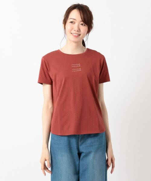 any SiS / エニィスィス Tシャツ | 【UVケア＆接触冷感】ロゴプリント Tシャツ | 詳細21