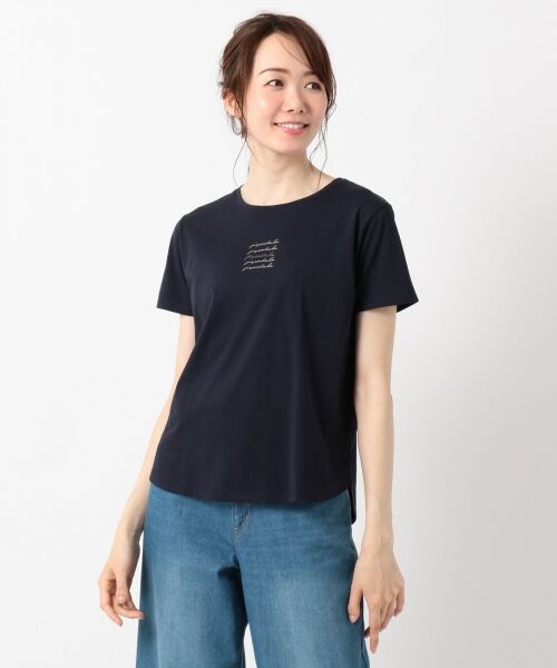 any SiS / エニィスィス Tシャツ | 【UVケア＆接触冷感】ロゴプリント Tシャツ | 詳細27