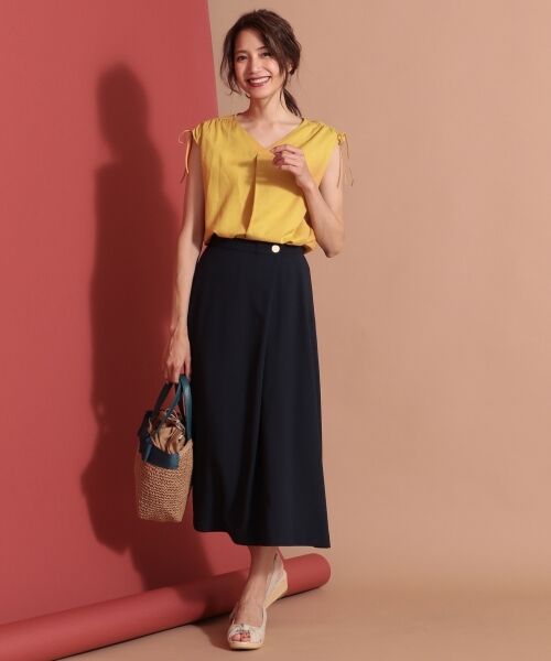 any SiS / エニィスィス ミニ・ひざ丈スカート | 【洗える】ライトサマーフレア スカート | 詳細15