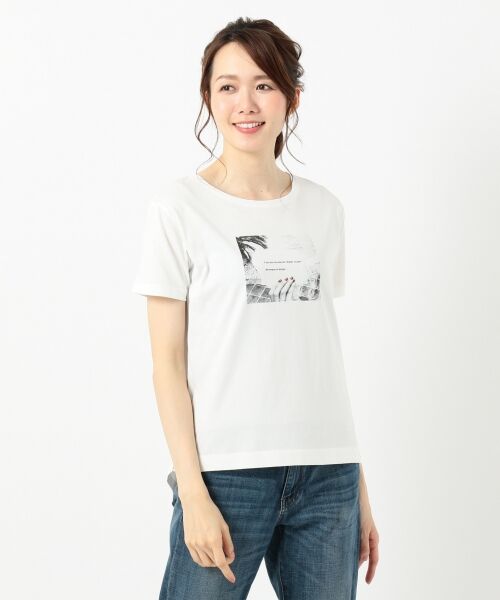 any SiS / エニィスィス Tシャツ | 【UVケア＆接触冷感】フォトプリント Tシャツ | 詳細3