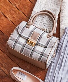 ANY SIS / エニィスィス ボストンバッグ | 【2WAY】ラインポイントミニ ボストンバッグ