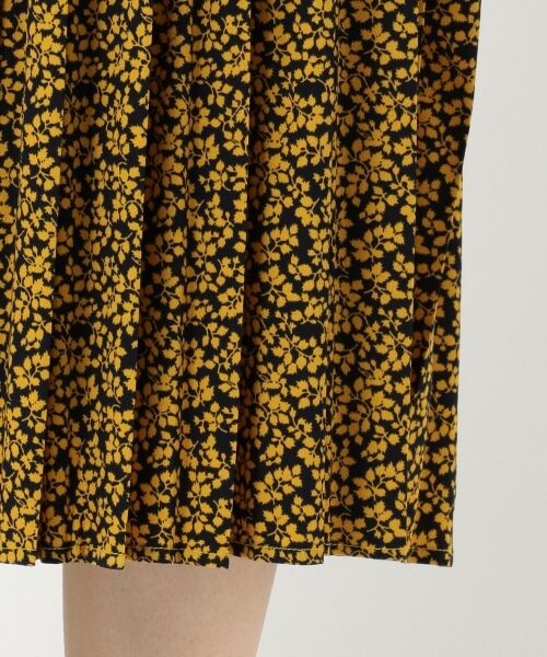 any SiS / エニィスィス ミニ・ひざ丈スカート | 【洗える】ストロベリーリーフプリントプリーツ スカート | 詳細11