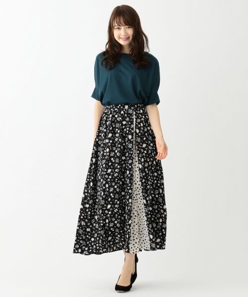 any SiS / エニィスィス ミニ・ひざ丈スカート | 【洗える】MIX pattern プリント スカート | 詳細1